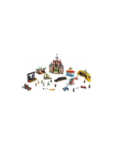 60271 City town square, construction toys