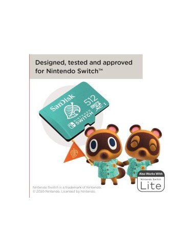 Nintendo Switch 512 GB microSDHC, Memory Card