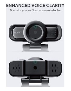 Aukey LM3 1080p webcam, autofocus - black 2
