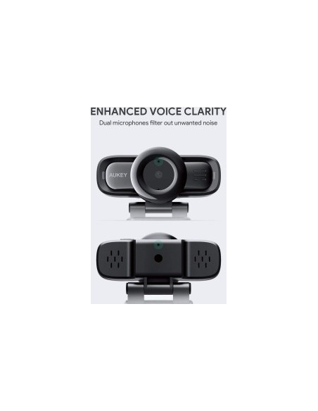 Aukey LM3 1080p webcam, autofocus - black