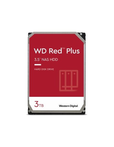 Western Digital Red Plus, SATA 6G, IntelliPower, 3.5 inches - 3 TB