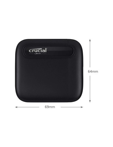 Crucial X6 Portable SSD, USB 3.1 Type C...