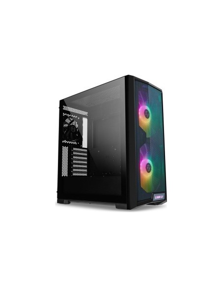 Lian Li LanCool 215 Midi-Tower - ARGB, Tempered Glass, black