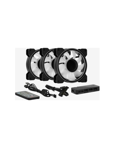 Aerocool Mirage 12 per ARGB LED fan, 3-pack...