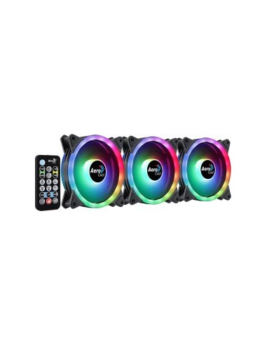 Aerocool Duo 12 Pro ARGB LED fan, 3-pack...