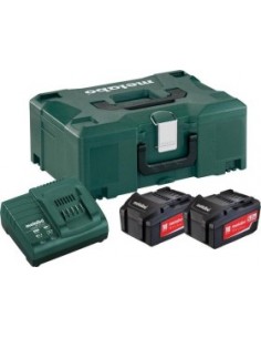 Metabo Basis-Set 2x 18V 8,0 Ah LiHD + ASC Ultra + Metaloc
