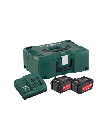 Metabo Basis-Set 2x 18V 8,0 Ah LiHD + ASC Ultra + Metaloc