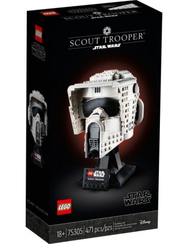 75305 Star Wars Scout Trooper helmet, construction toys