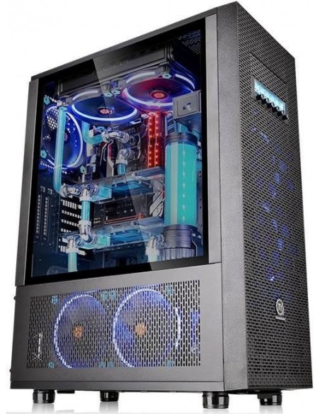Thermaltake Core X71 Tempered Glass Edition, Big-Tower Chassis (CA-1F8-00M1WN-02)