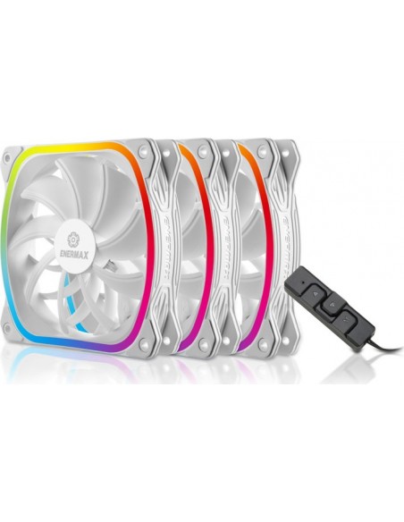 SQUA RGB White 3 Pack 120x120, case fan