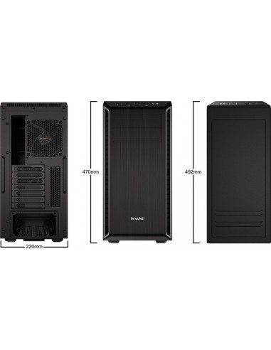 be quiet! PURE BASE 600, Tower Chassis (BG022)