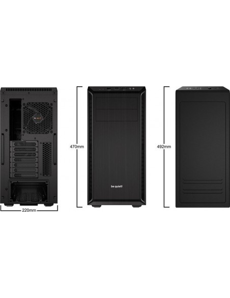 be quiet! PURE BASE 600, Tower Chassis (BG021)