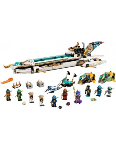 71756 Ninjago water sailors, construction toys