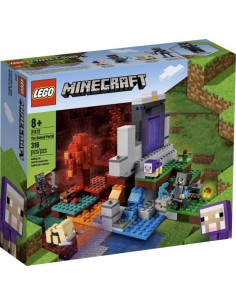 21172 Minecraft Destroyed portal, construction toys
