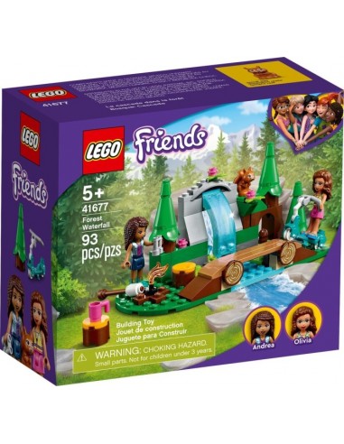 41677 Friends waterfall in forest, construction toys