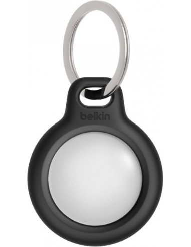 Belkin Key Ring for Apple AirTag, black...