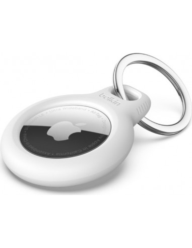 Belkin Key Ring for Apple AirTag, white F8W973btWHT