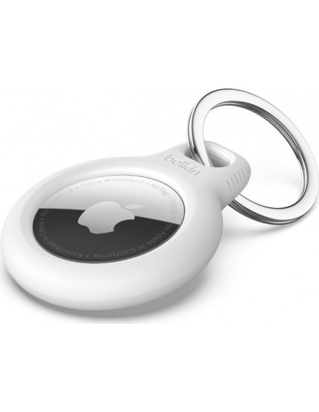 Belkin Key Ring for Apple AirTag, white F8W973btWHT