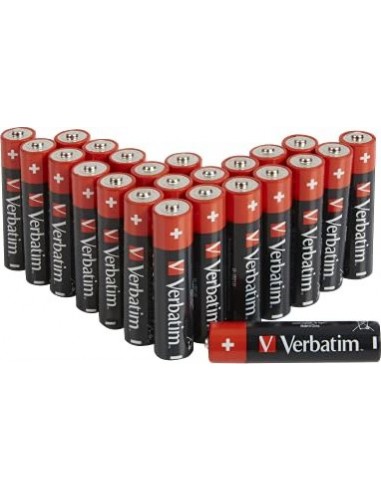 1x24 Verbatim Alkaline battery Mignon AA LR6              49505