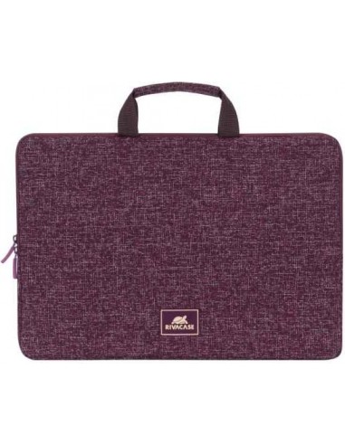 RIVACASE 7913 burgundy red Laptop sleeve 13.3  with handles