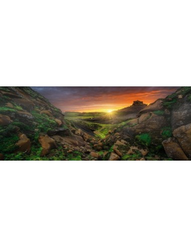 Ravensburger Sun over Iceland, Panorama 1000 Pieces Puzzle