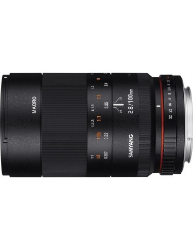 Samyang MF 2,8/100 Macro DSLR Nikon F AE
