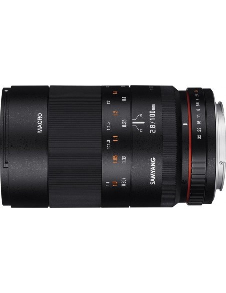 Samyang MF 2,8/100 Macro DSLR Nikon F AE