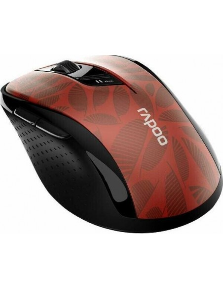 Rapoo M500 dark red Multi-Mode Wireless Mouse