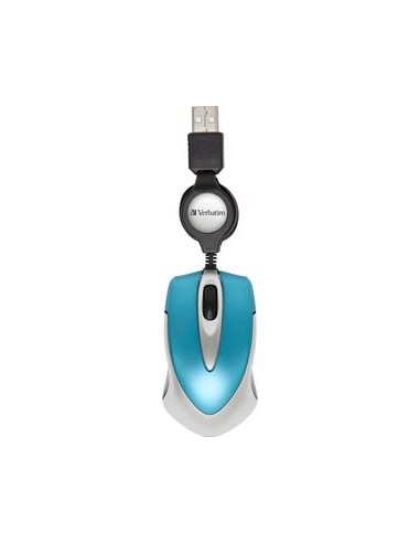 Verbatim Go Mini Optical Travel Mouse Caribbean