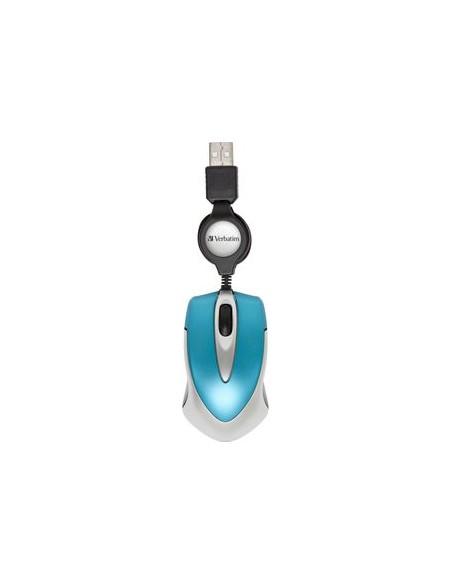 Verbatim Go Mini Optical Travel Mouse Caribbean