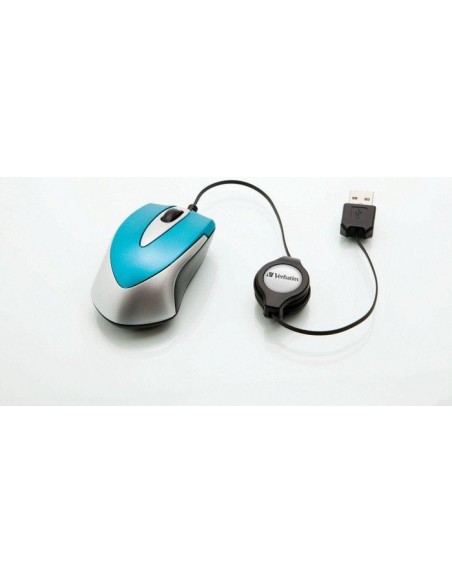 Verbatim Go Mini Optical Travel Mouse Caribbean