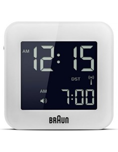 Braun BC 08 W-DCF     white Radio Controlled Alarm Clock