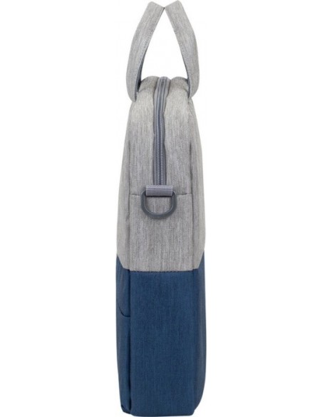 RIVACASE 7532 grey/dark blue anti-theft Laptop bag 15.6