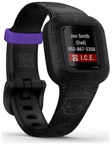 Garmin vivofit jr. 3 Marvel (Black Panther)