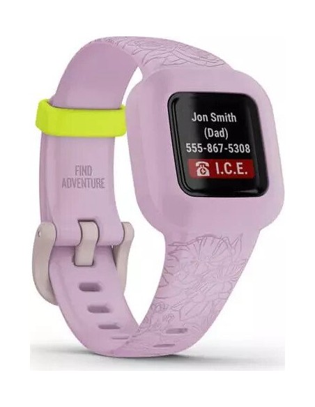 Garmin vivofit jr. 3 Lilac Floral