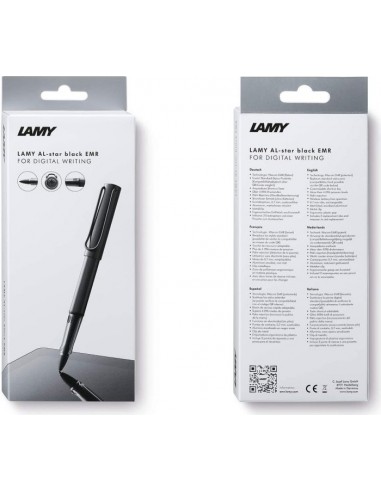 LAMY AL-star black EMR 471 with PC/EL nib for...
