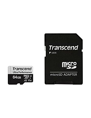 Transcend microSDXC 340S    64GB Class 10 UHS-I U3 A2
