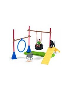 Schleich Farm World        42536 Puppy Agility Training