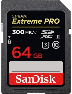 SanDisk ExtremePRO SDXC V90 64GB 300MB UHS-II...
