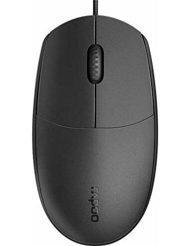 Rapoo N100 black Optical Mouse