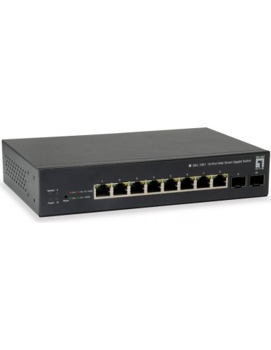 Level One GEL-1051 10-Port Web Smart Gigabit Switch