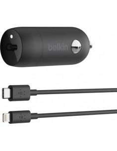Belkin Car Charger USB-C 20W PD USB-C/Light.Cable...