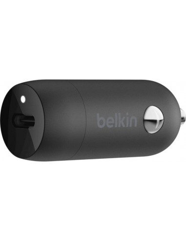 Belkin Car Charger USB-C 20W Power Delivery, black CCA003btBK