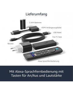 Amazon Fire TV Stick (2021) incl Alexa Remote Control 2