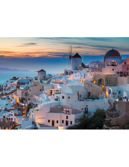 Ravensburger Evening in Santorini   1000 Pieces Puzzle