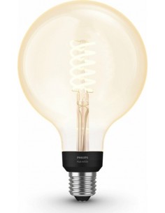Philips Hue LED Globe E27 White Filament 7W (40W) 2100K...