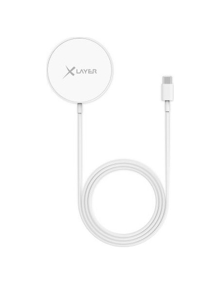 XLayer Wireless Charging Pad Magnetic 15W White