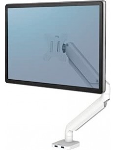 Fellowes Platinum Series Single Monitor Arm white