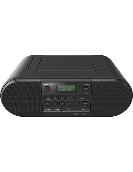 Panasonic RX-D550E-K black