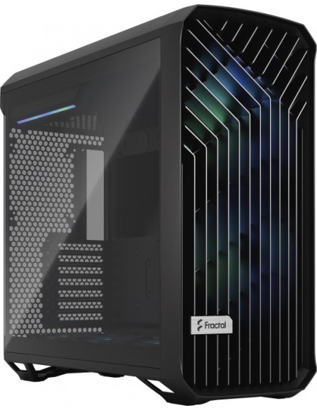 Torrent Black RGB TG Light Tint, Tower Housing